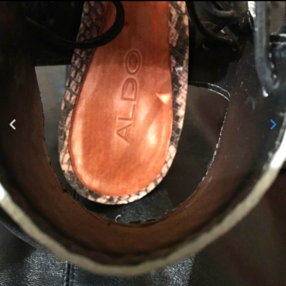 Snake Print Sandels - image 2